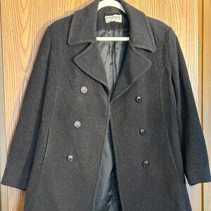 Forecaster of Boston Wool Cashmere Peacoat Women’s Large Classic Vintage